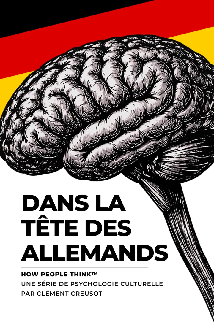 Couverture de Dans la tête des Allemands, livre 4 de la série How People Think.